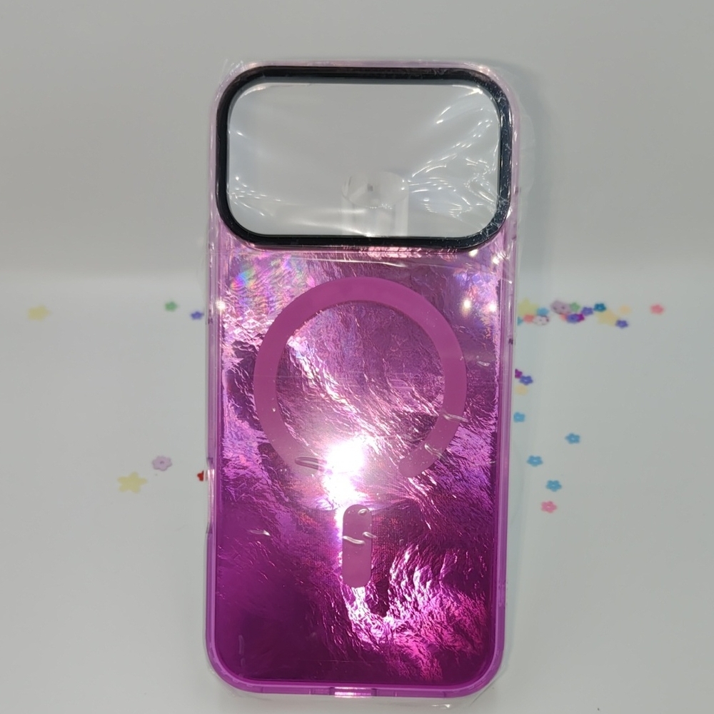 Pink iPhone 17 Pro Max Case with MagSafe Compatibility